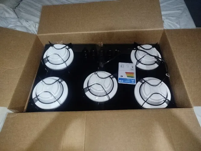 Cooktop a Gás Atlas 5 bocas
