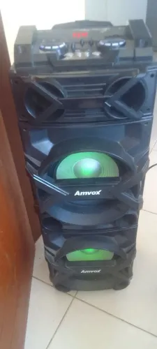 Caixa de som amvox 600w modelo aca 600