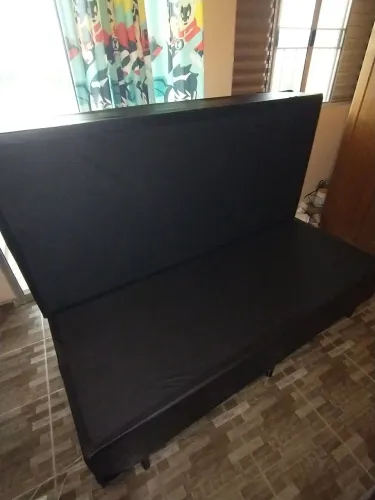 Cama box solteiro ótimo estado