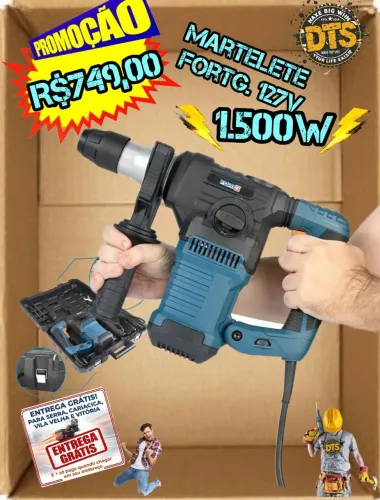 Martelete profissional 1500w fortg