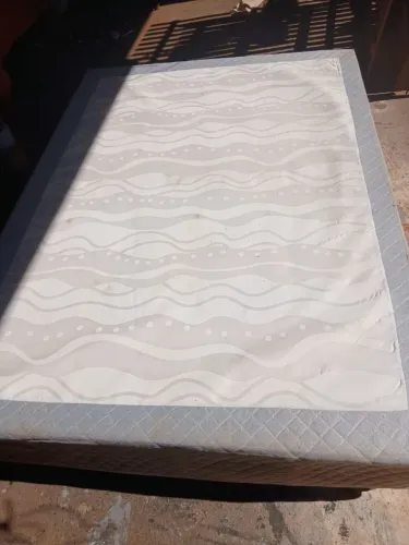 Base da cama casal Box