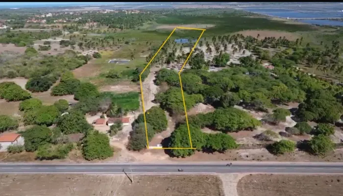 Terreno 10.000 m² em Lagoinha | Beira da CE-162 | Lagoa Privativa | Escriturado