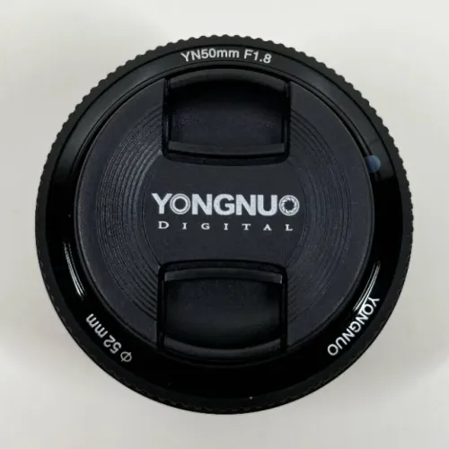 NOVO - Lente Yongnuo YN 50mm F/1.8 EF Canon Camera Foto Video Filmagem Profissional