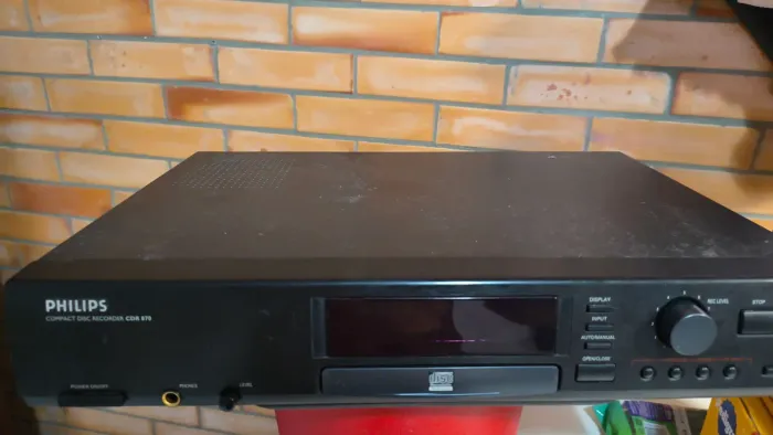 Philips CDR870 (defeito)