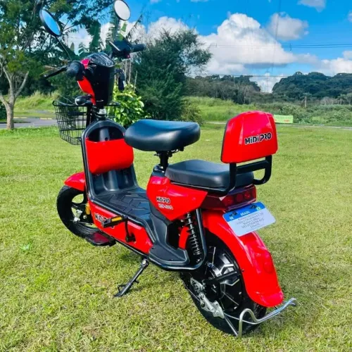 Scooter Eletrica MidiPro MDP-500C 500W 48V/12AH VERMELHA