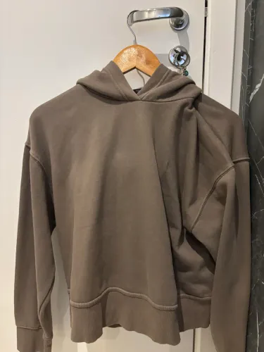 moletom marrom zara m