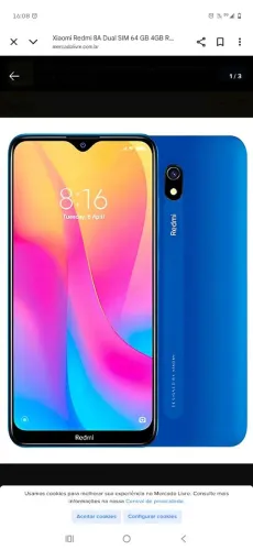 Celular Xiaomi M1908C3KG 32 GB ACEITO PIX CREDITO DEBITO E PARCELO