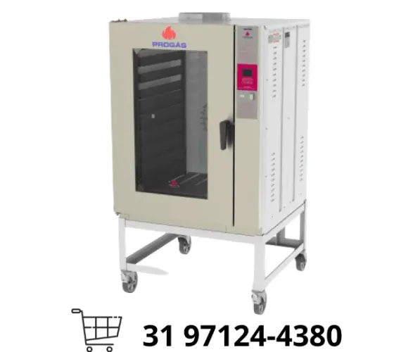 Forno Turbo 10 Esteiras Elétrico Progas