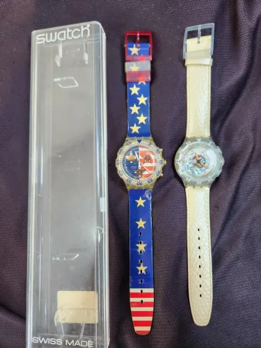 relógios swatch estado de novo