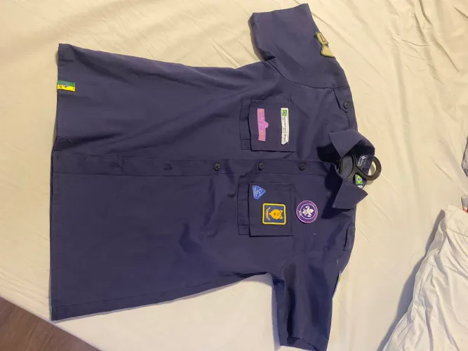 Uniforme Escoteiro + Boné (Lobo) - Excelente Estado 