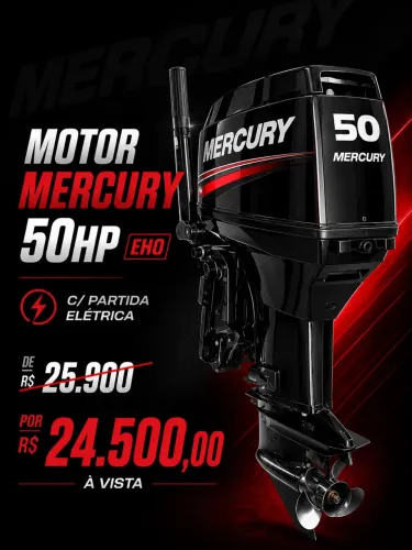 Motor MERCURY 50HP EHO PARTIDA