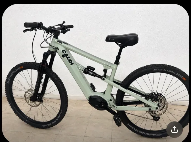 bicicleta elétrica Caloi E-Vibe Elite FS Pro