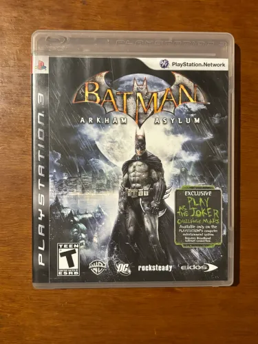 Jogo Batman: Arkham Asylum Para PlayStation 3
