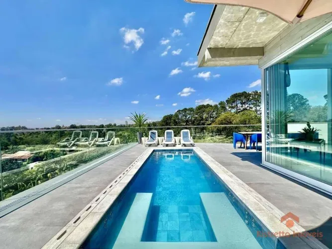 Sobrado com 7 dormitórios à venda, 547 m² por R$ 5.900.000,00 - Palos Verdes - Cotia/SP