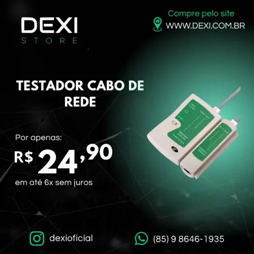 TESTADOR DE CABO DE REDE