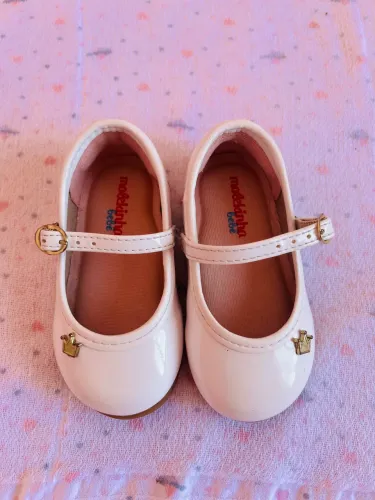 Sapato de batizado moleca