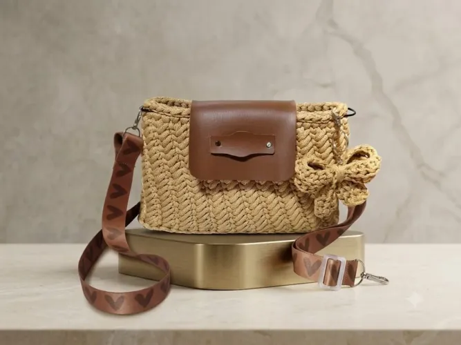 Bolsas de crochê