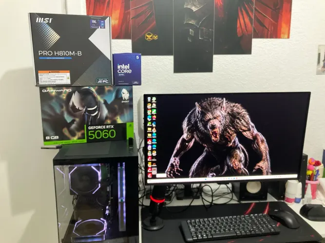 Pc gamer ultra 5 monitor oled 2k