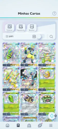 Conta pokémon tcg