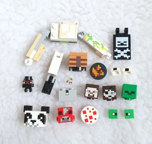 Lote de peças de Lego Minecraft original