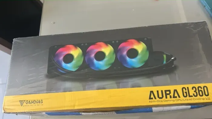 Water Cooler 360mm Gamdias Aura GL360 V2 ARGB Preto