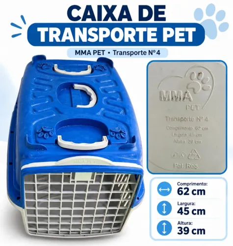 Caixa de transporte pet