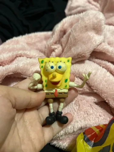 Boneco Bob Esponja de Borracha