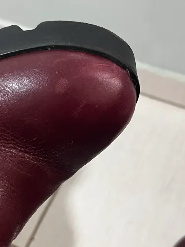 Bota Meia Pata Vinho