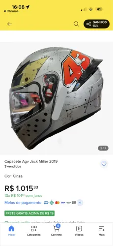 AGV K1 JACK MILLER