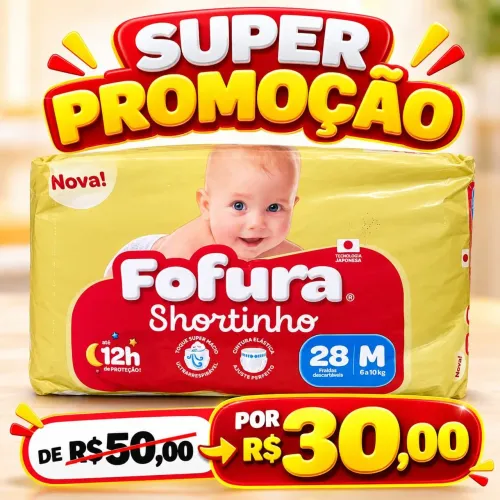 Fraldas descartáveis Baby