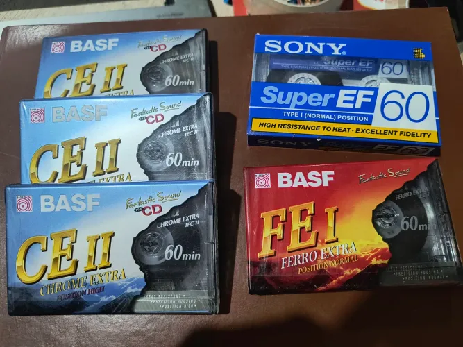Fita cassete virgem k-7