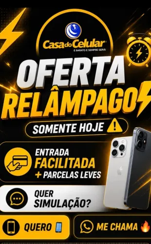 Celular no boleto