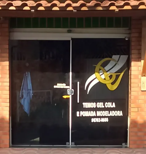 Porta de vidro para comércio ou residência (usada)
