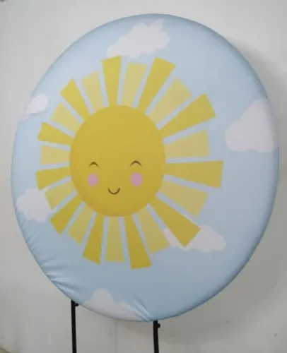 Painel de tecido solzinho sunshine