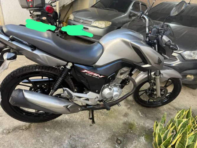Fan 160 ESDI 2026 no verde em meu nome