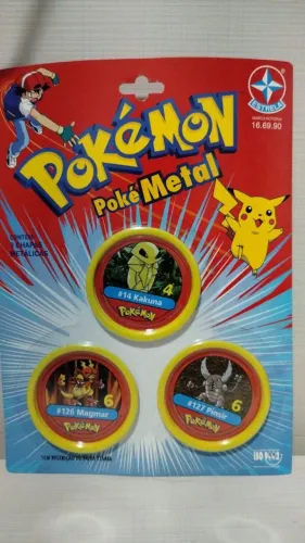Cartela Pokémon Pokémetal 4
