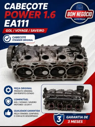 Cabeçote Power  1.6 EA111 . Gol/ voyage / Saveiro. Original 