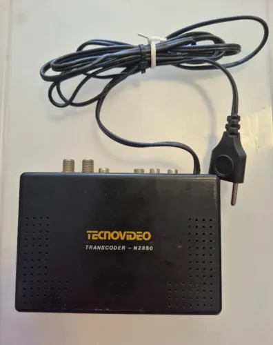 Transcoder Tecnovideo N2850 e Conversor Adaptador RCA (AV) para HDMI Full HD 1080p usados