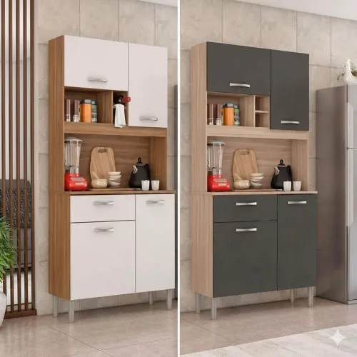 Armários de cozinha novos e com entrega grátis para Bauru 