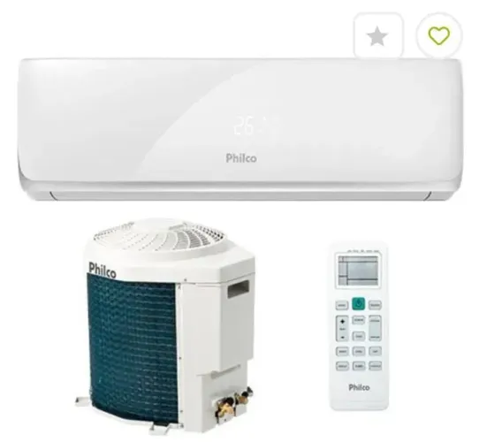 Ar condicionado 18 mil BTUs novo em 10 x no cartão