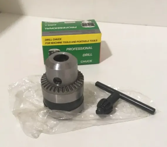Mandril Rosca 3/8 com chave 1,5 - 10mm para Furadeira - NOVO