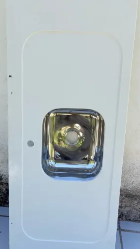 BANCADA PARA PIA EM QUARTZO BRANCO LED COM REBAIXO ITALIANO