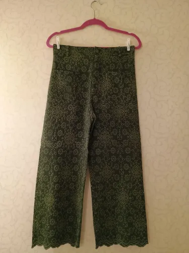 Calça Zara Verde Musgo