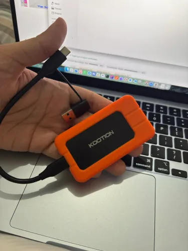 SSD Portátil com Case de Proteção 