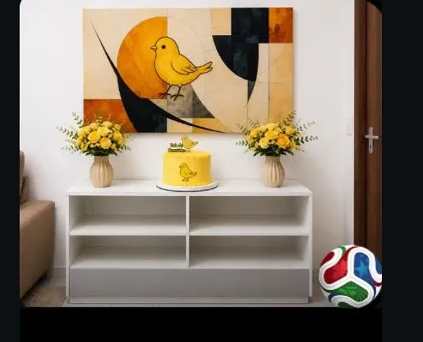 Balcão expositor MDF estado de novo MDF designer do céu brilho 136/35