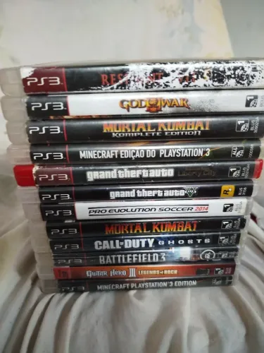 Lote jogos PS3 