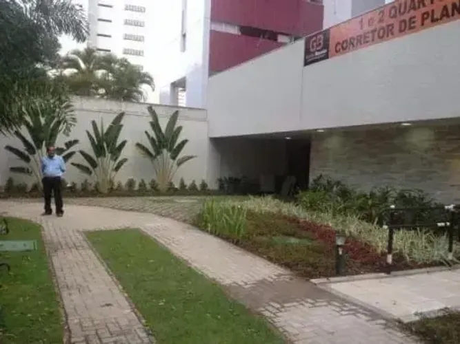 Apartamento Design de 32m² Mobiliado e em Andar Alto no Espinheiro Quarto Separado e Laze