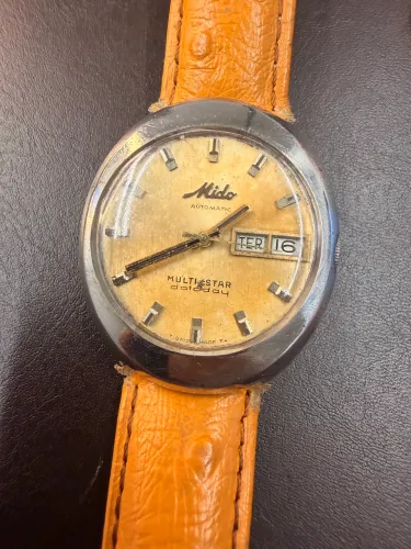 MIDO MULTISTAR DATODAY AUTOMATIC VINTAGE - ANOS 70