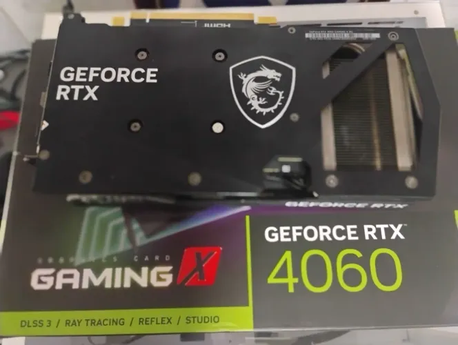 Placa de vídeo 4060 MSI 8gb