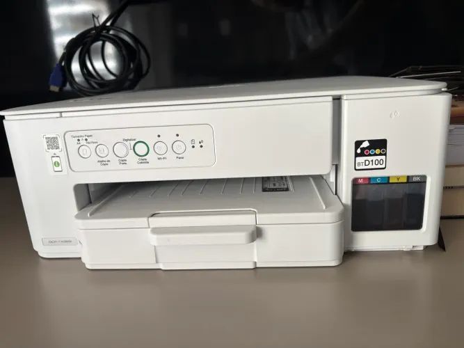 Impressora Multifuncional Brother DCP-T436W Tanque de Tinta, Colorida, Wi-Fi, USB, Bivolt